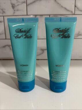Cool Water Woman Moisturising Body Lotion - Aqua Blue